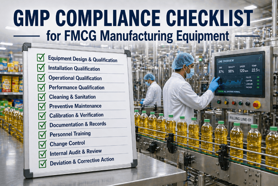 gmp-compliance-checklist-for-fmcg-manufacturing-equipment