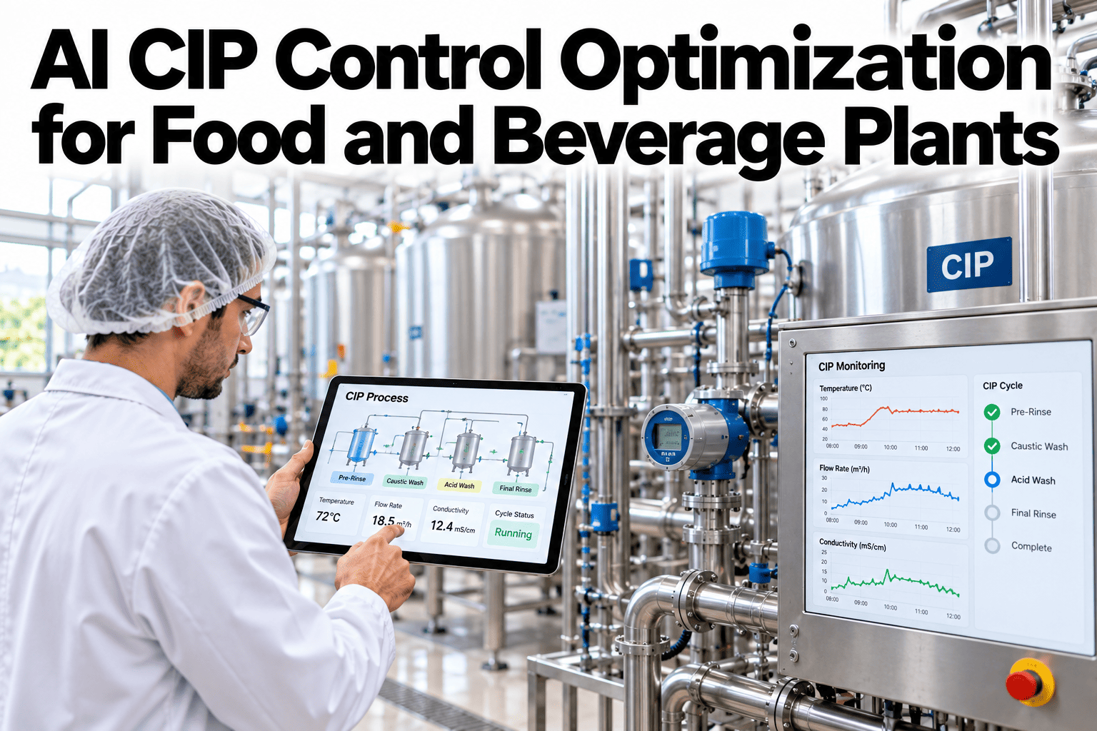 ai-cip-control-optimization-for-food-and-beverage-plants