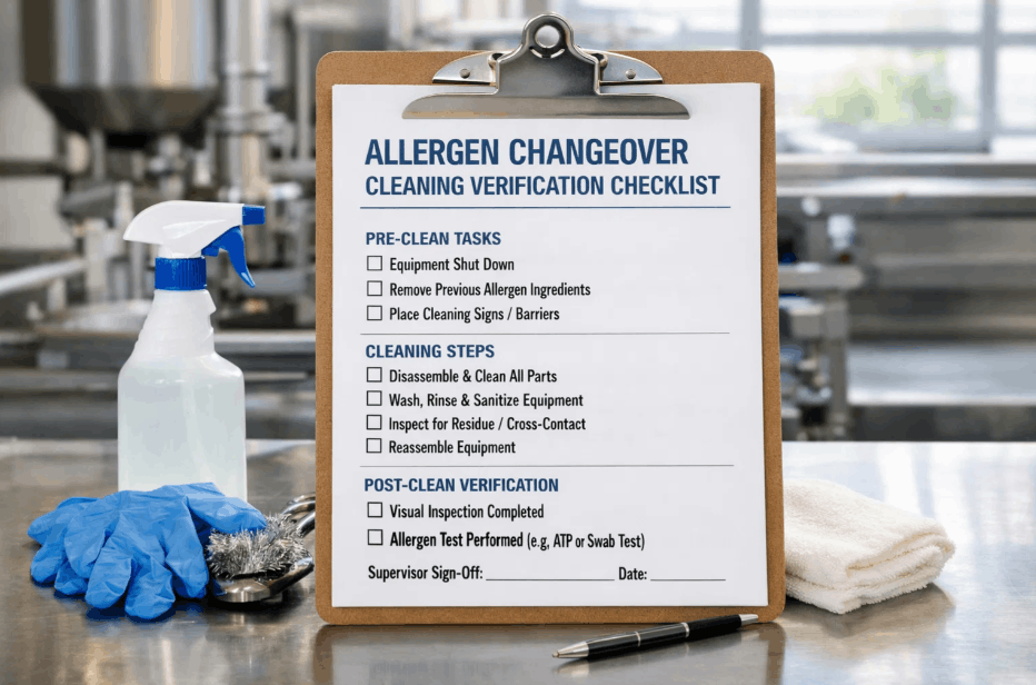 allergen-changeover-cleaning-verification-checklist