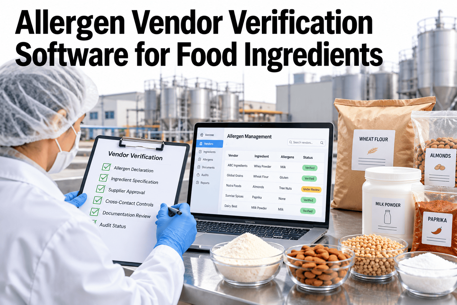 allergen-vendor-verification-software-for-food-ingredients