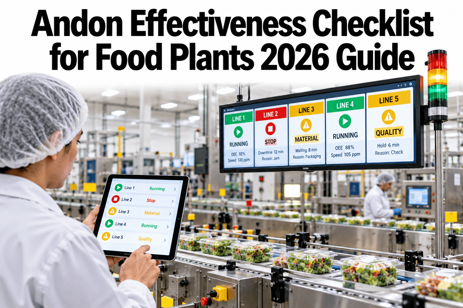 andon-effectiveness-checklist-for-food-plants-2026-guide