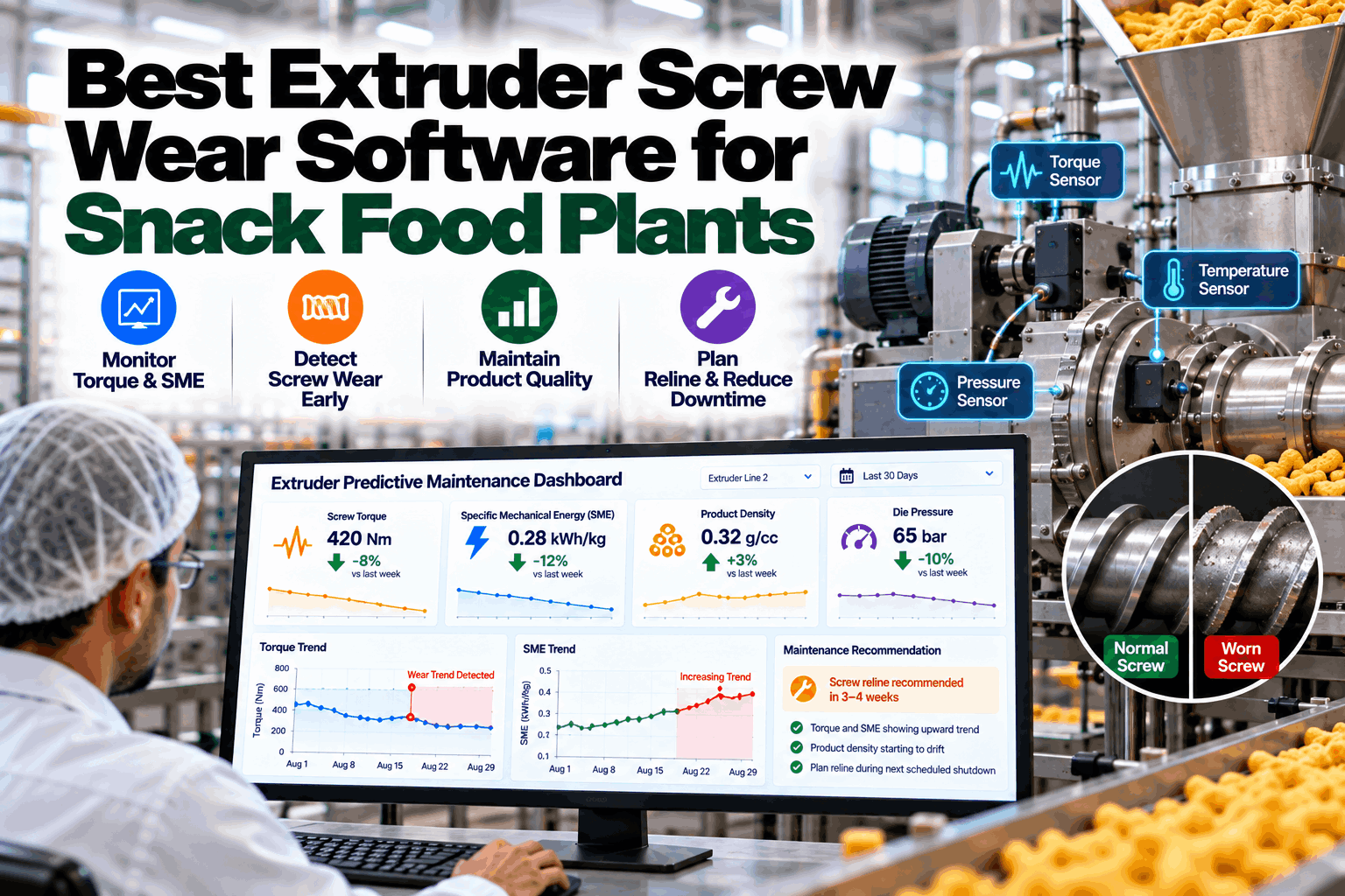 best-extruder-screw-wear-monitoring-software-snack-plants