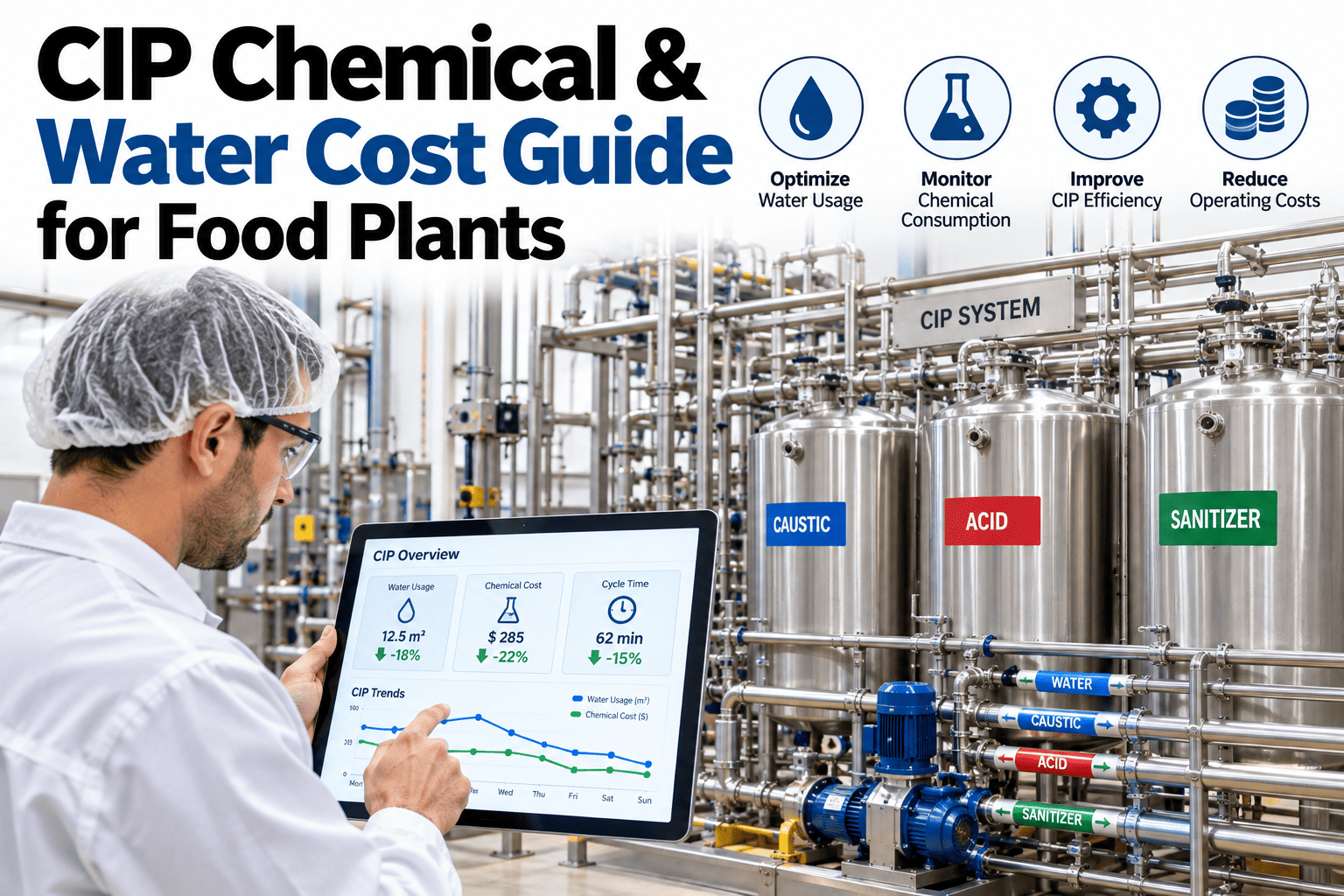 cip-chemical-water-cost-guide-for-food-plants