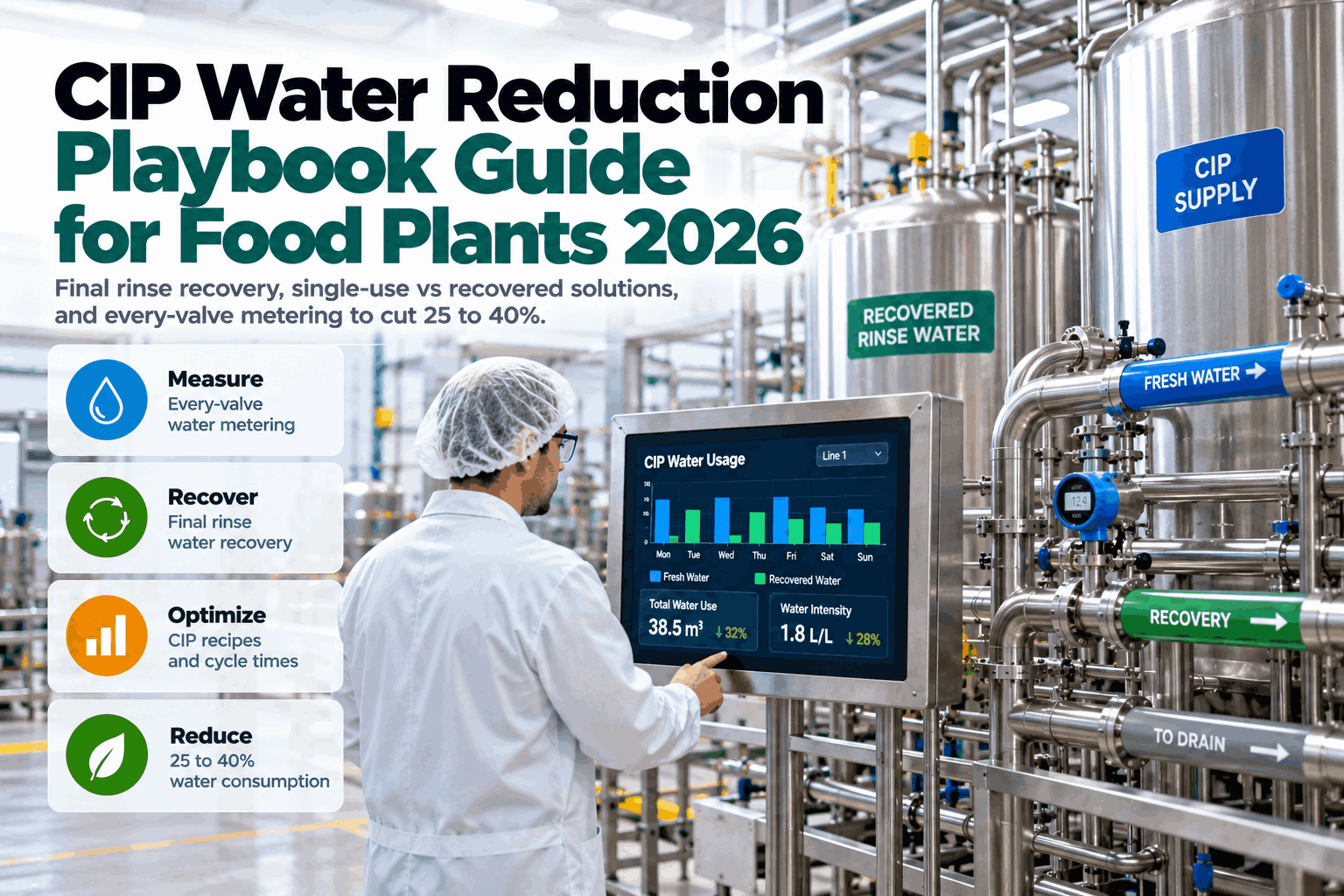 cip-water-reduction-playbook-guide-for-food-plants-2026