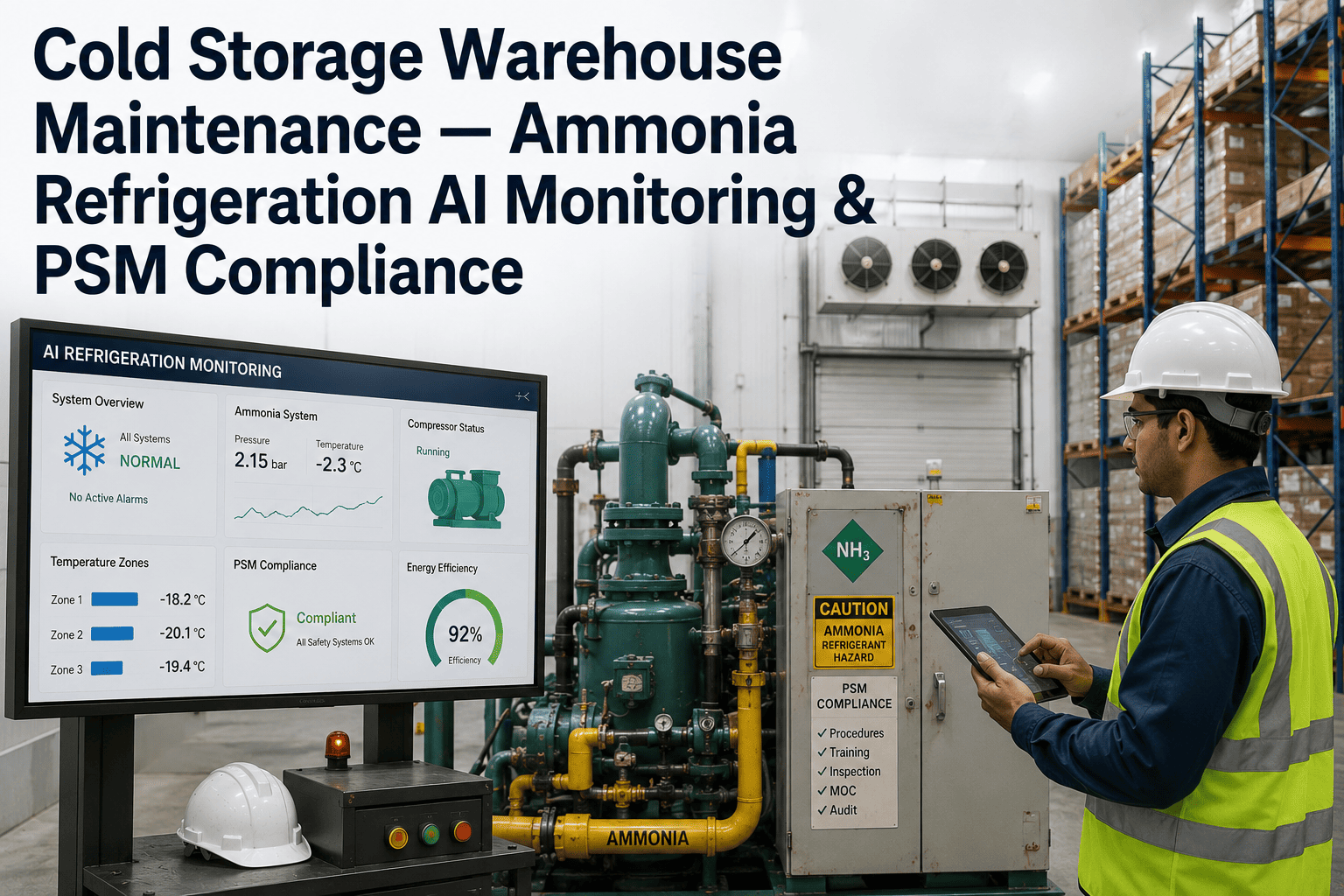cold-storage-warehouse-maintenance-ammonia-refrigeration-psm