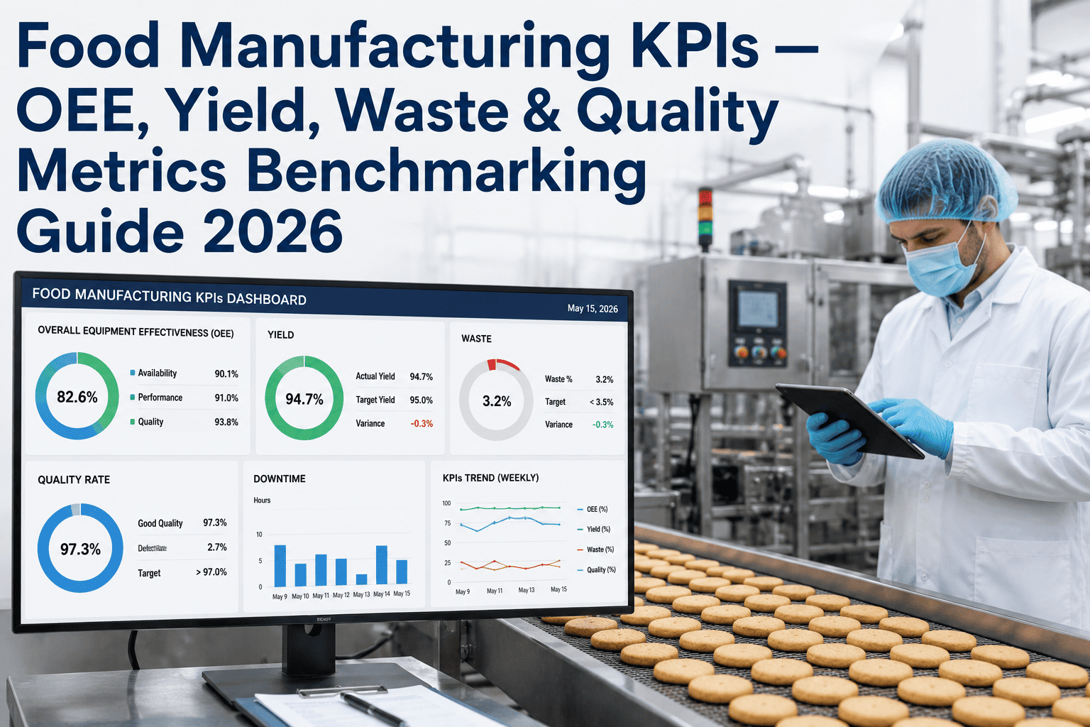 food-manufacturing-kpis-oee-yield-waste-quality-benchmarks