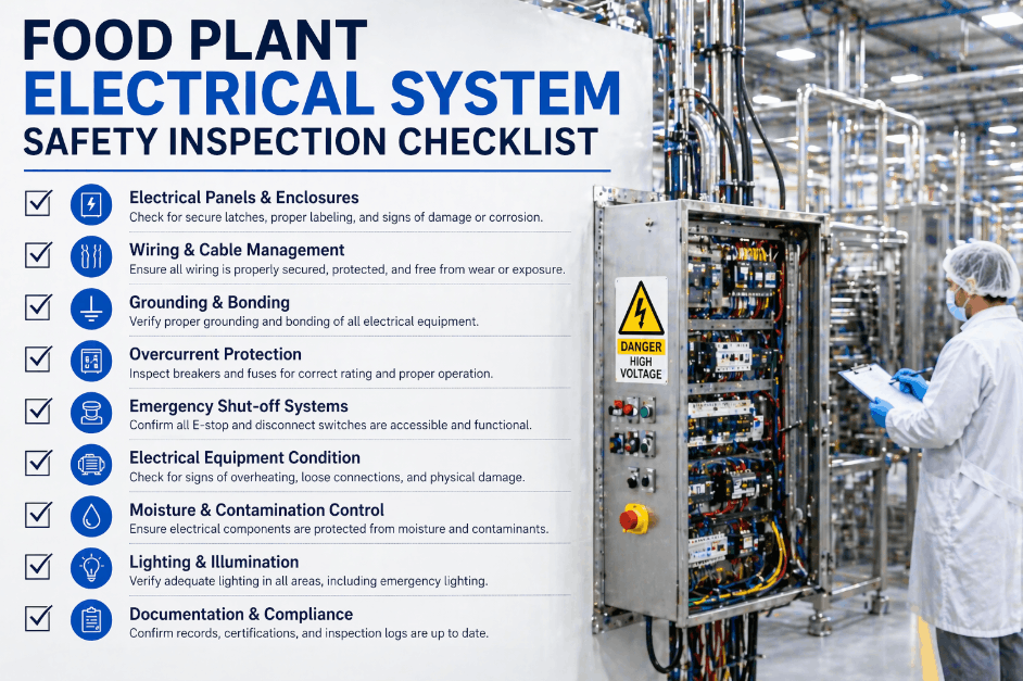 food-plant-electrical-system-safety-inspection-checklist