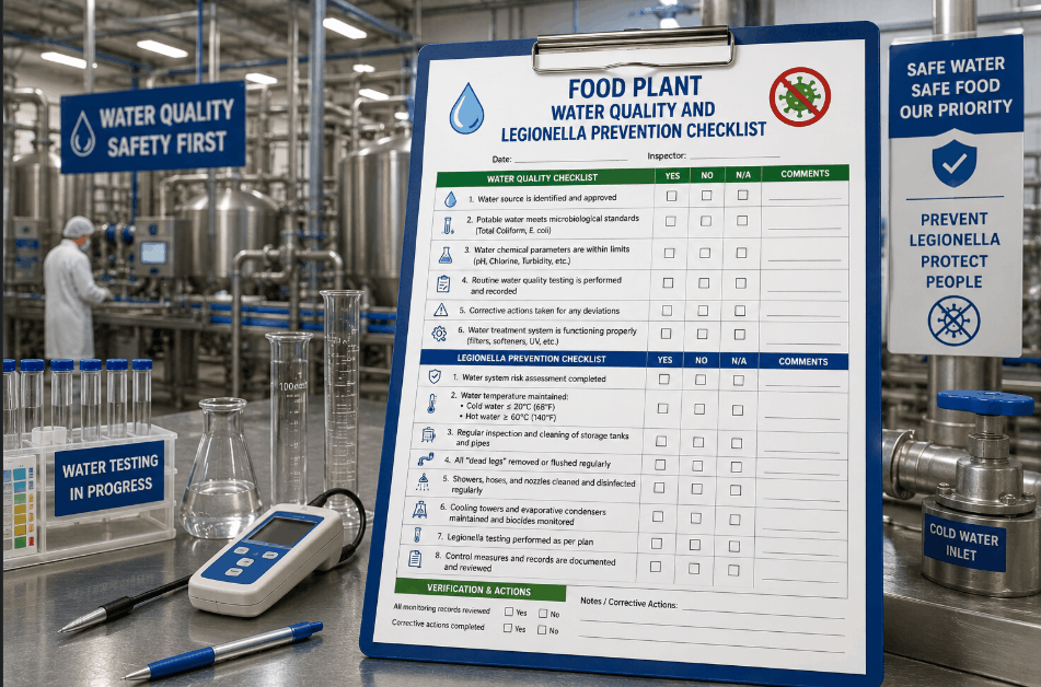 food-plant-water-quality-and-legionella-prevention-checklist