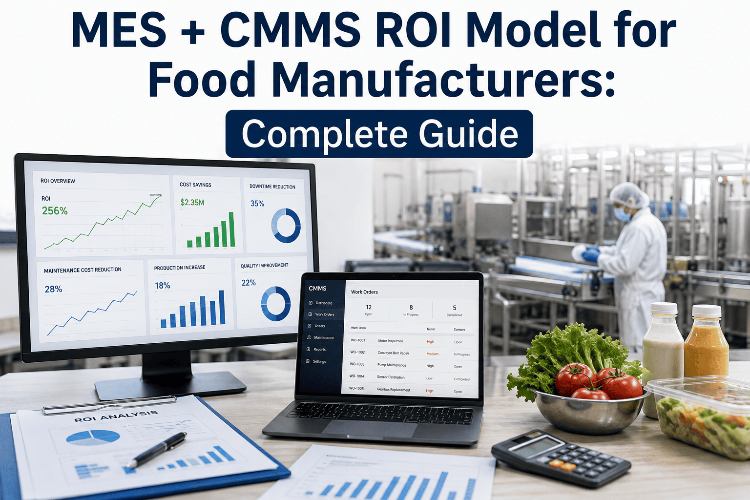 mes-cmms-roi-model-for-food-manufacturers-complete-guide
