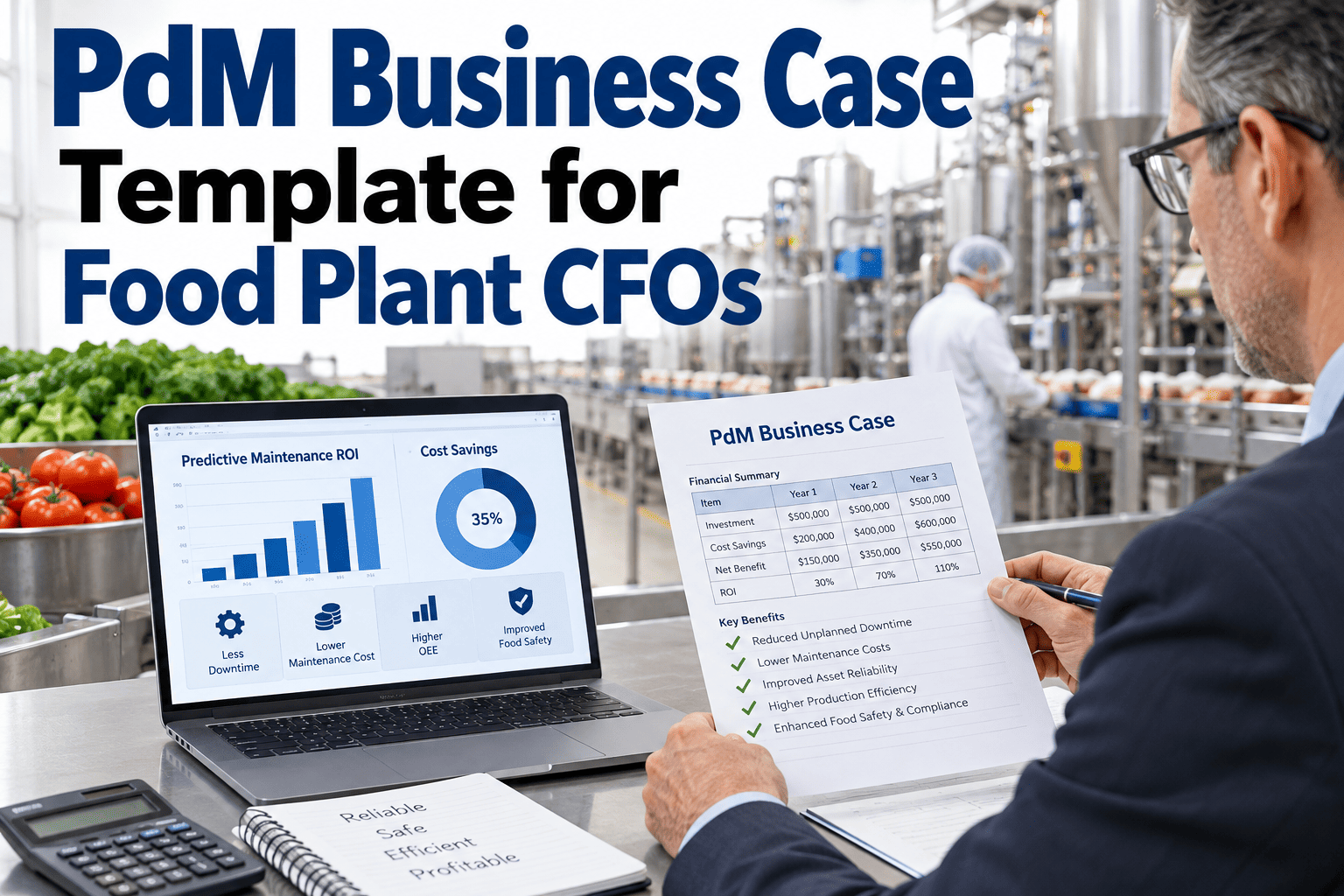 pdm-business-case-template-for-food-plant-cfos
