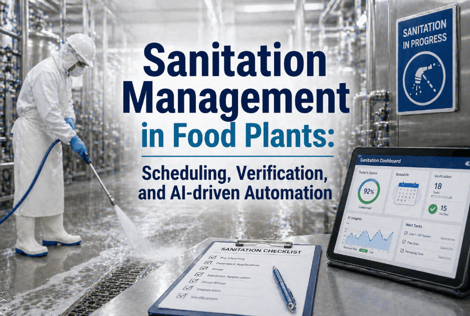 sanitation-management-in-food-plants-scheduling,-verification,-and-ai-driven-automation