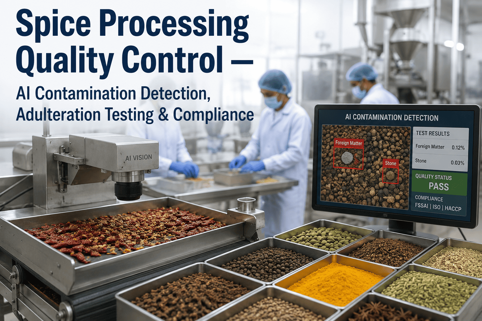 spice-processing-quality-control-ai-contamination-adulteration