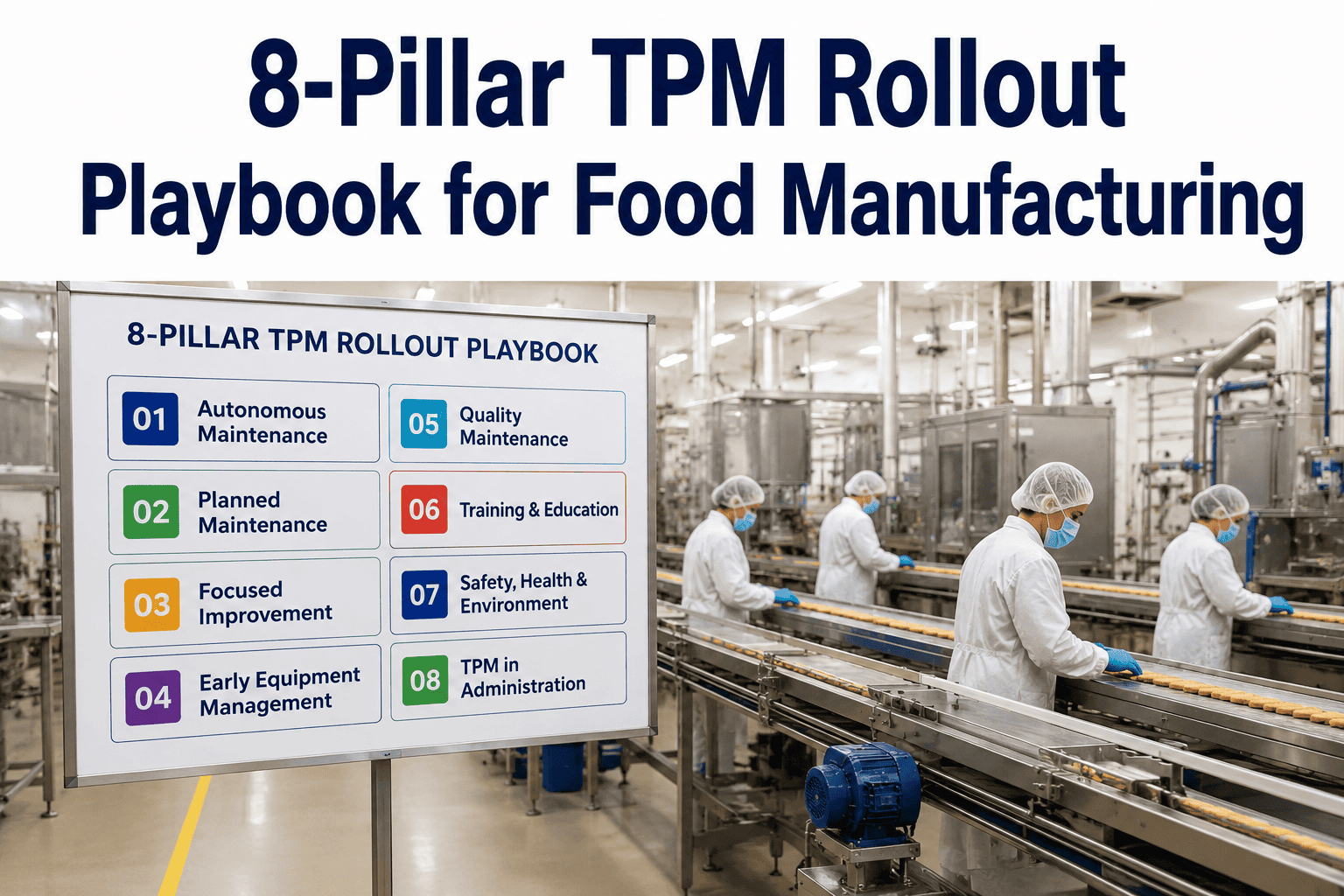 tpm-food-manufacturing-8-pillar-rollout-playbook