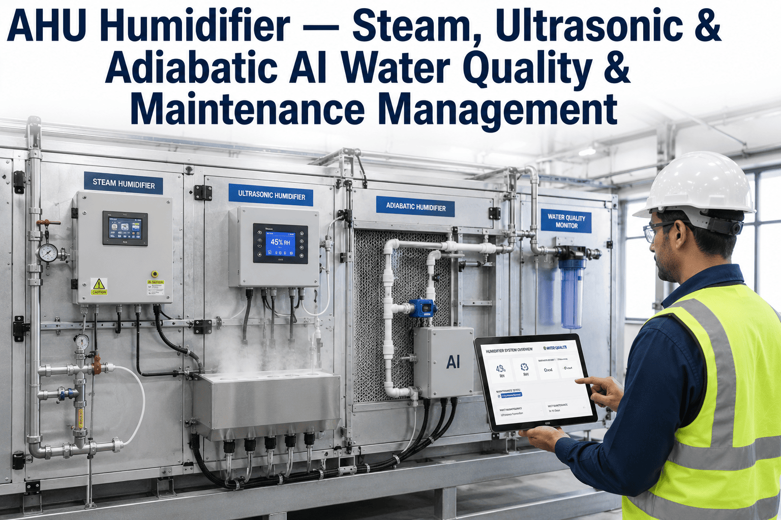 ahu-humidifier-steam-ultrasonic-maintenance-ai-water-quality