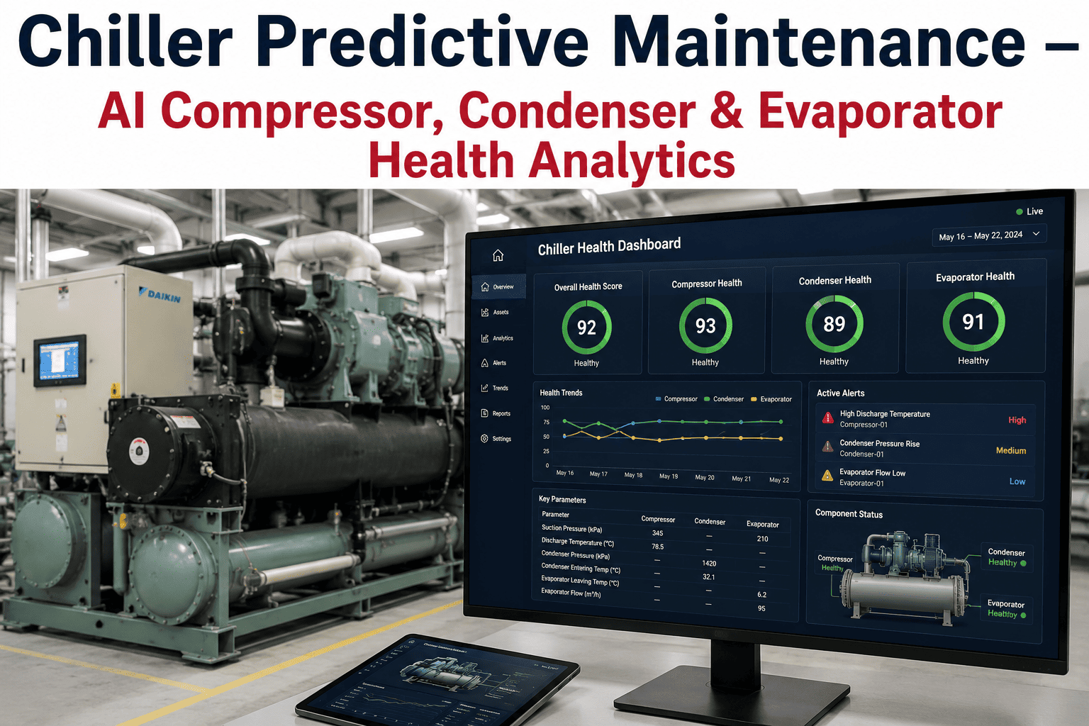 chiller-predictive-maintenance-ai-compressor-condenser-evaporator