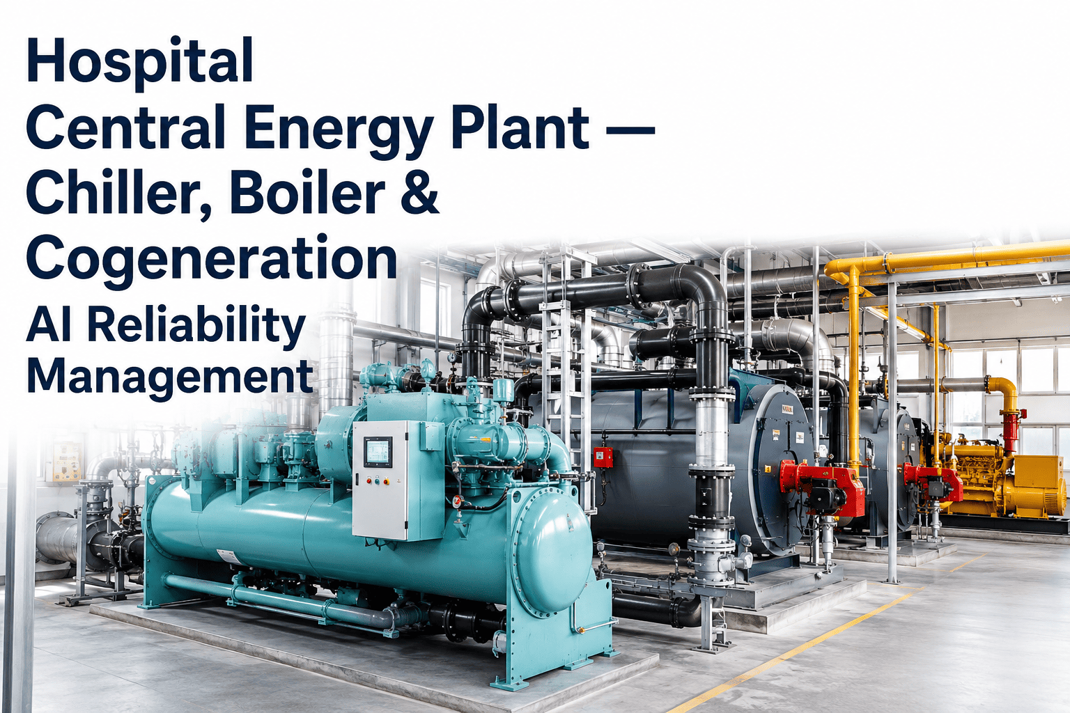 hospital-central-energy-plant-chiller-boiler-cogeneration-ai