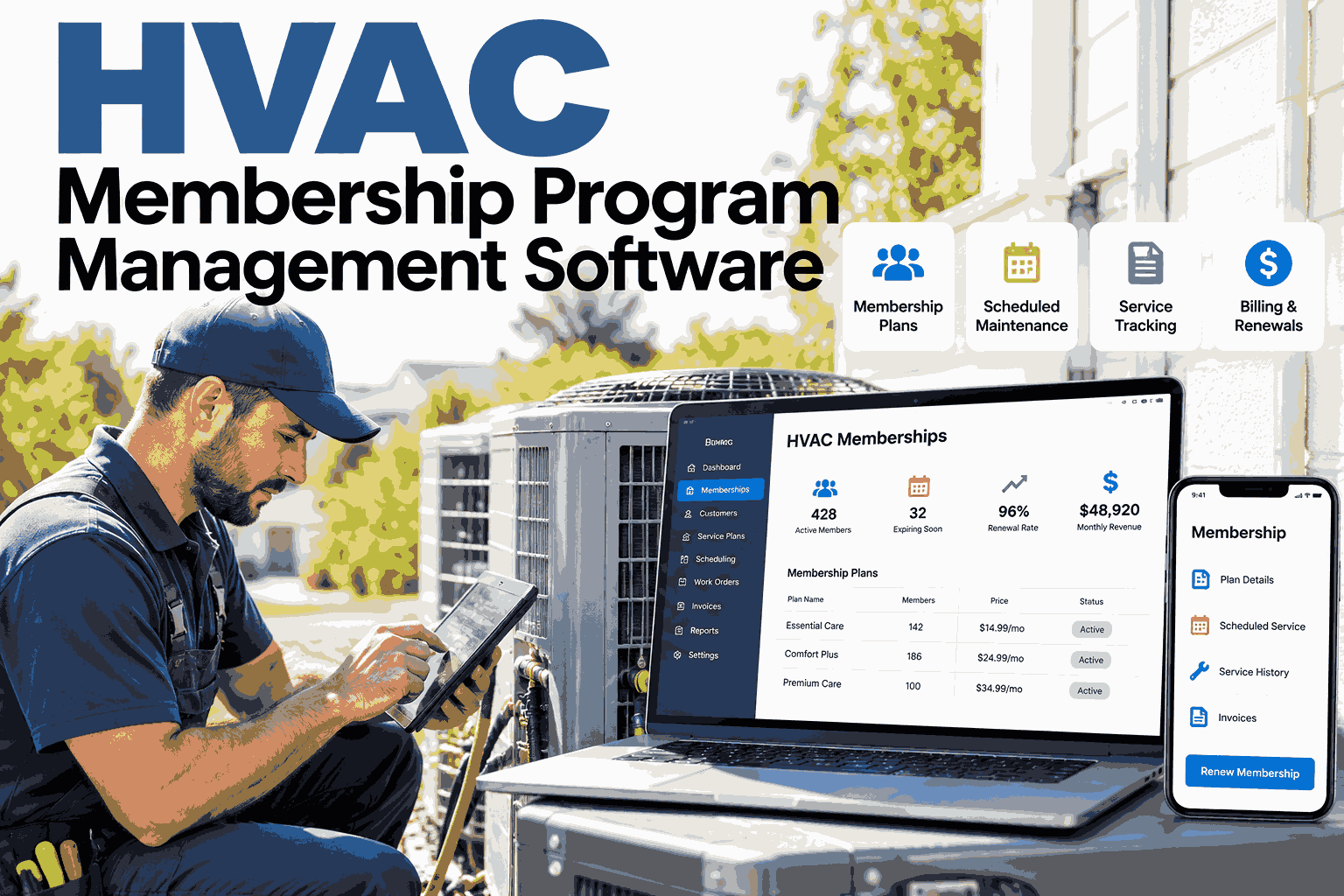 hvac-membership-program-management-software