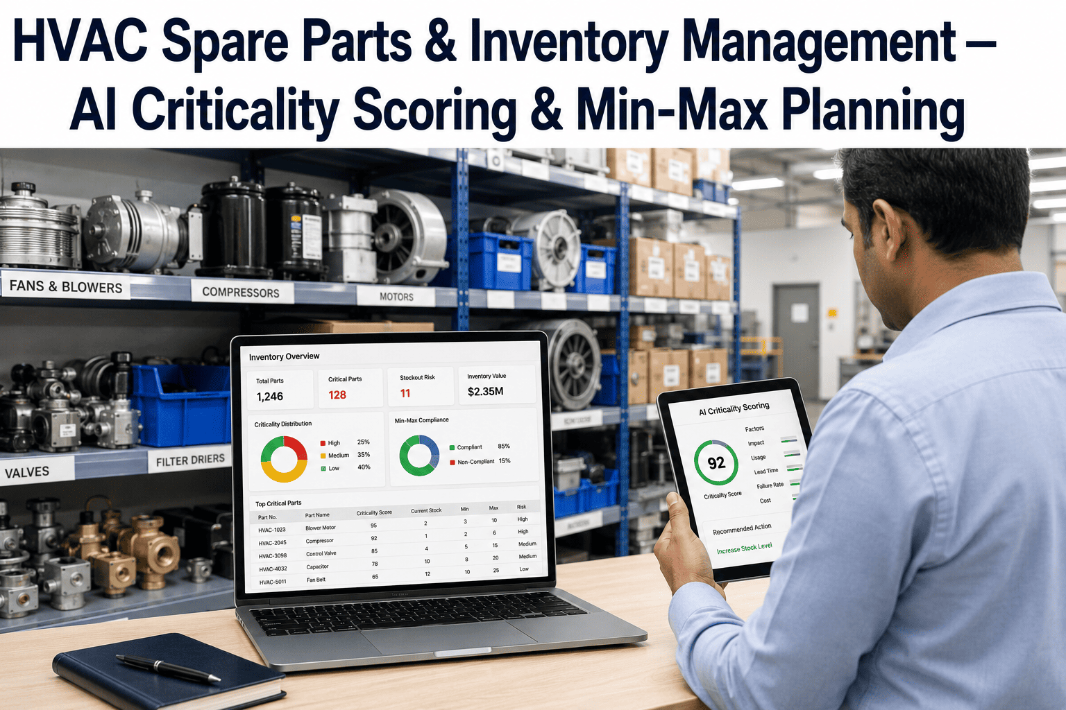 hvac-spare-parts-inventory-management-ai-criticality-planning