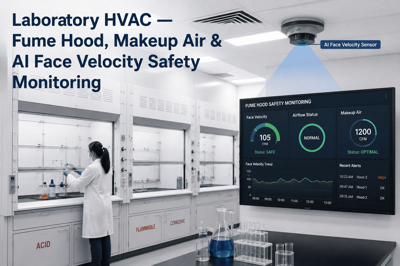laboratory-hvac-fume-hood-makeup-air-ai-face-velocity
