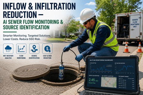 inflow-infiltration-reduction-ai-sewer-flow-monitoring