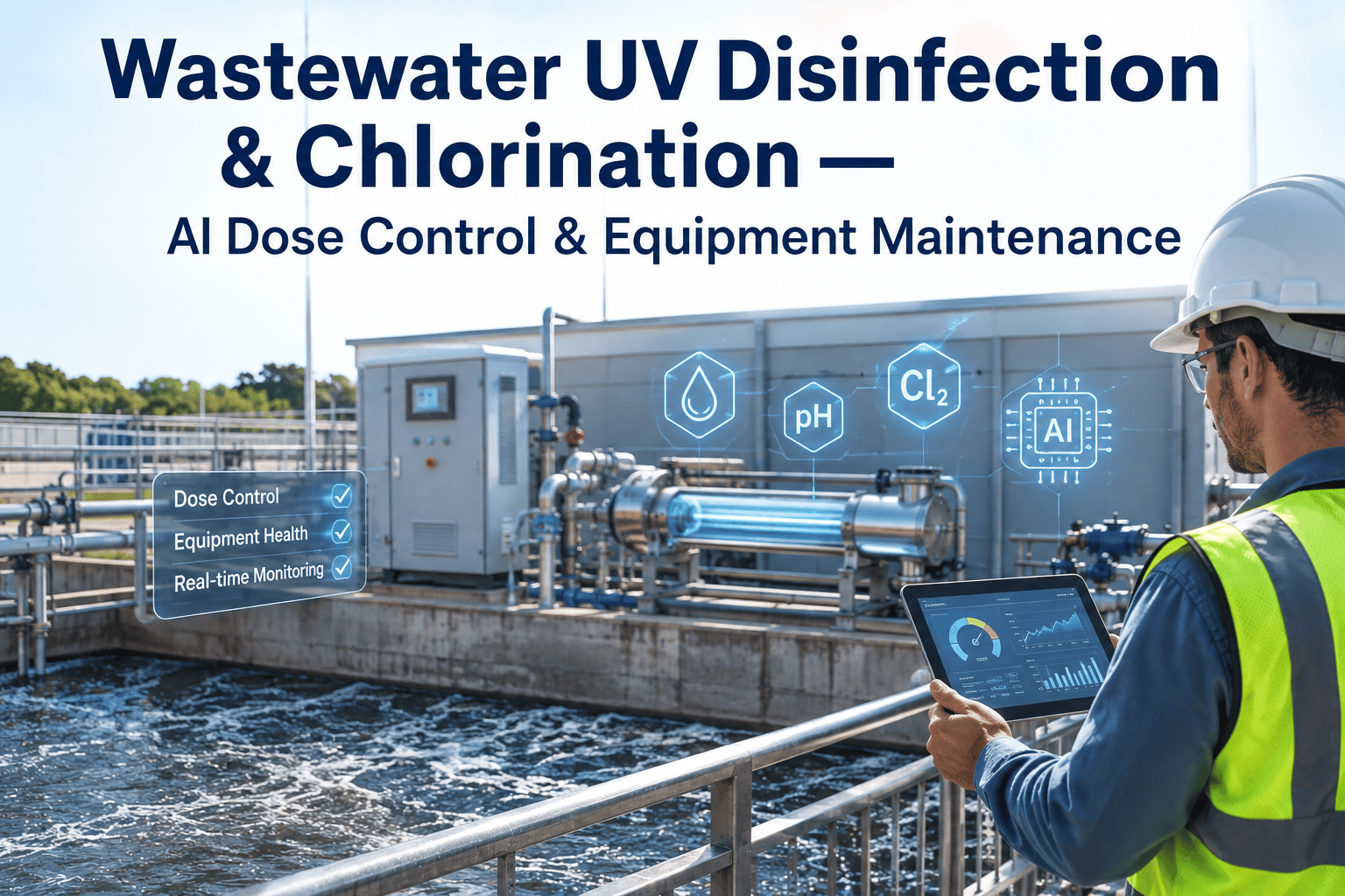 wastewater-uv-disinfection-chlorination-maintenance-ai
