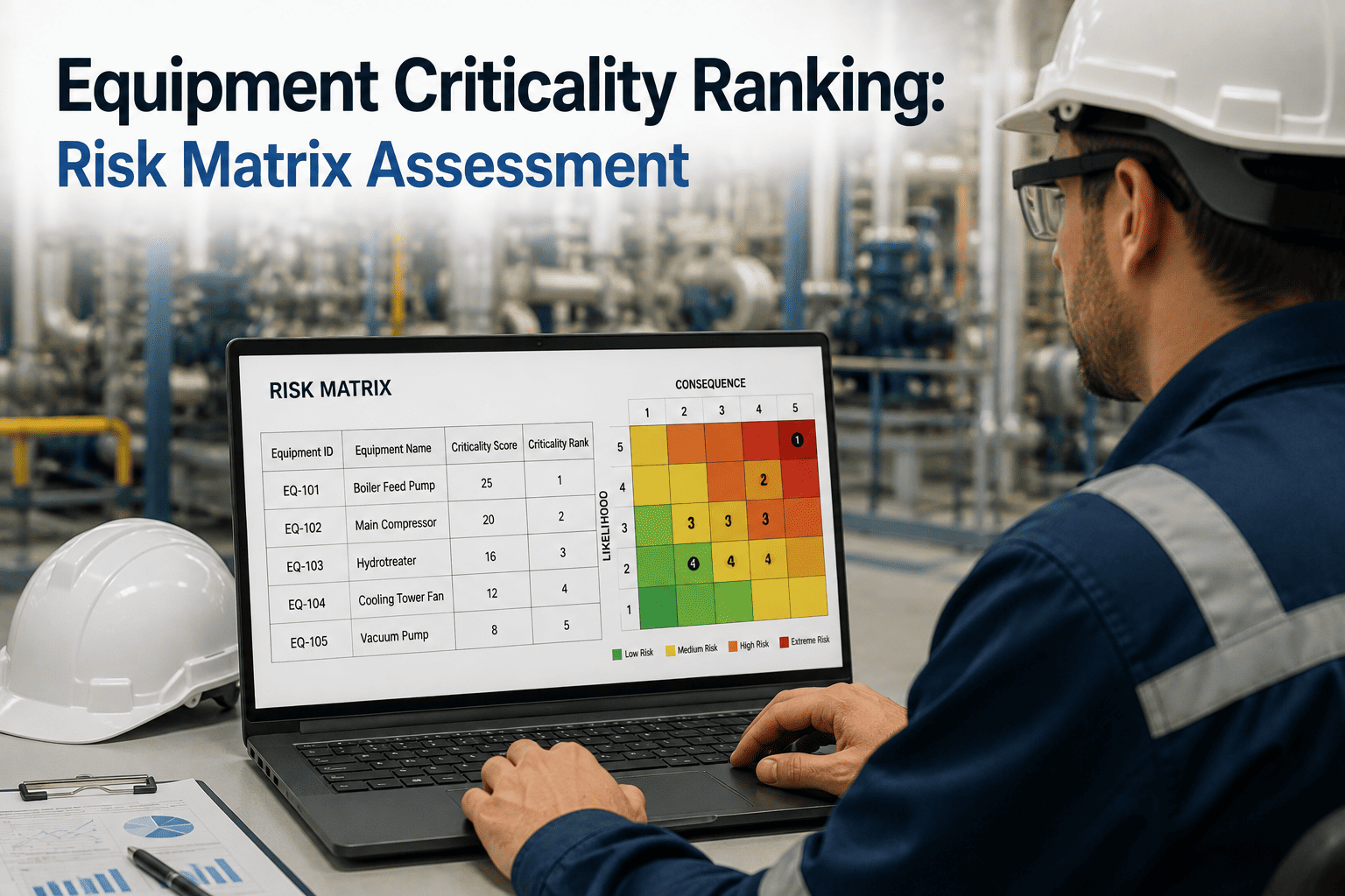 equipment-criticality-ranking-risk-matrix-assessment