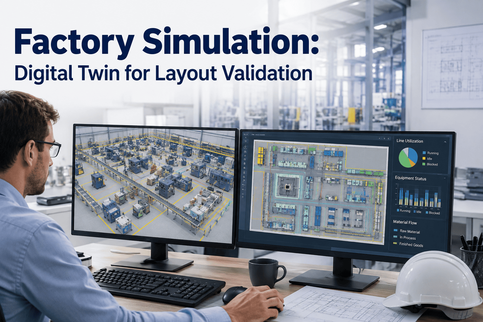 factory-simulation-digital-twin-layout-validation