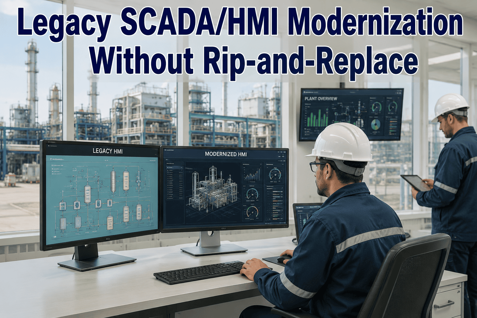 legacy-scada-hmi-modernization-without-rip-replace