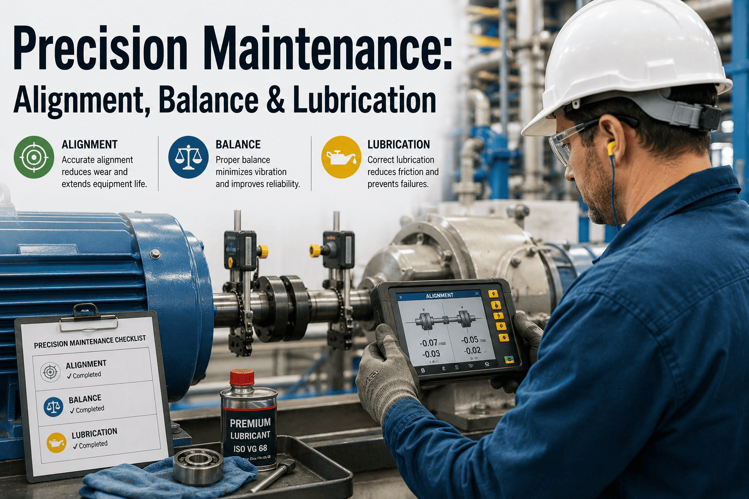 precision-maintenance-alignment-balance-lubrication
