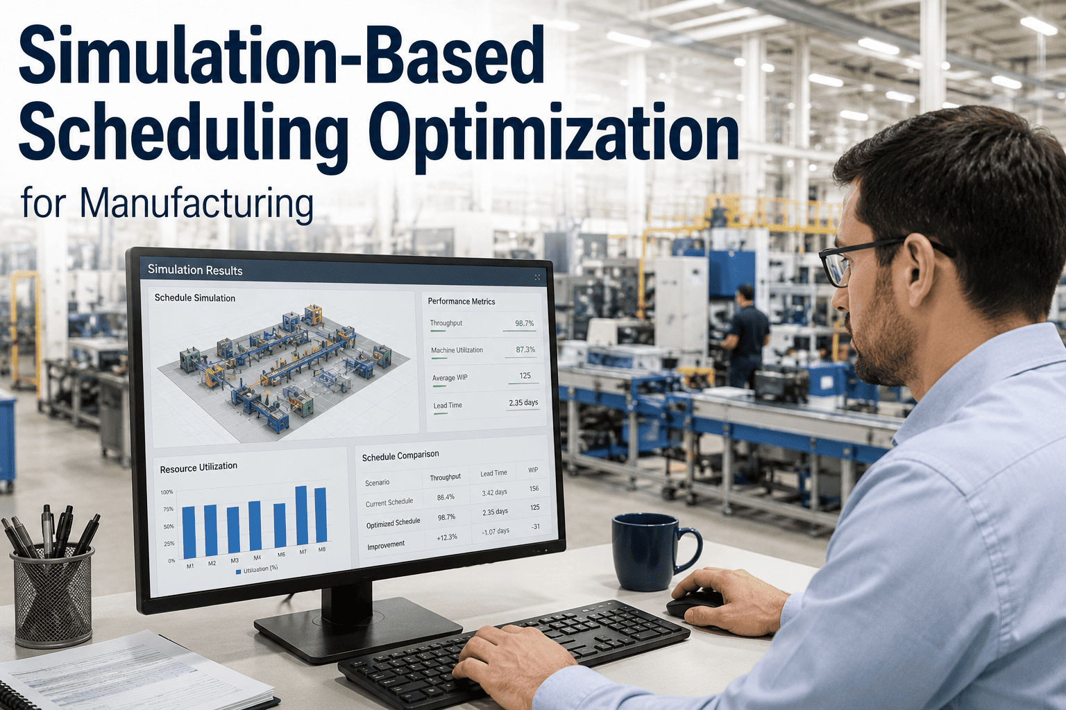 simulation-based-scheduling-optimization-manufacturing