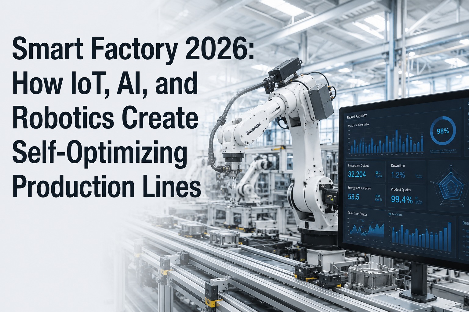 smart-factory-2026-iot-ai-robotics-self-optimizing-production