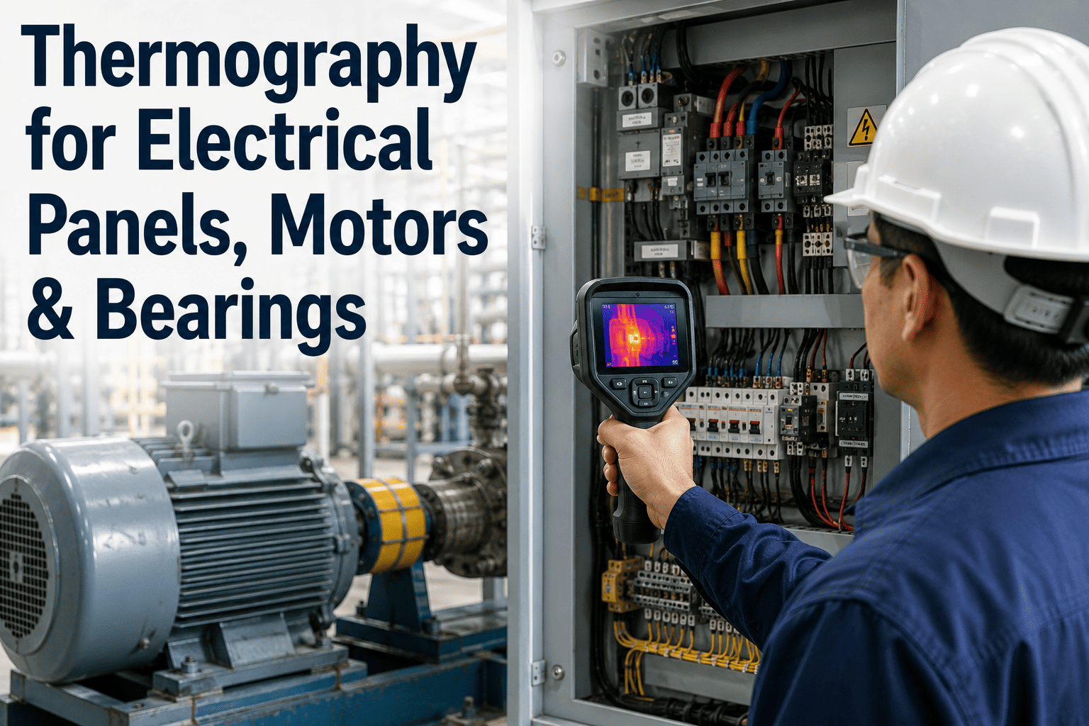 thermography-electrical-panel-motor-bearing-scan