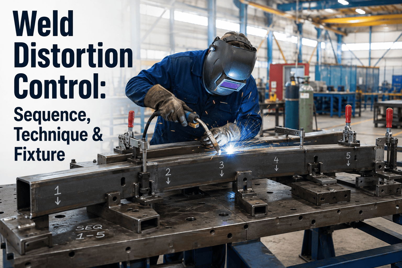 weld-distortion-control-sequence-technique-fixture