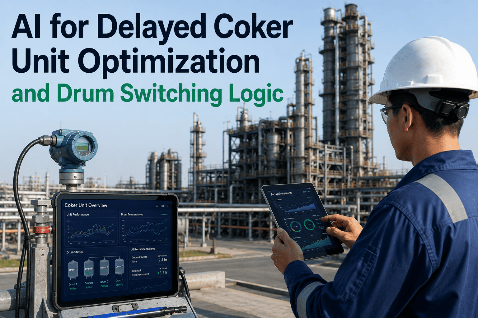 ai-delayed-coker-unit-optimization-drum-switching-logic