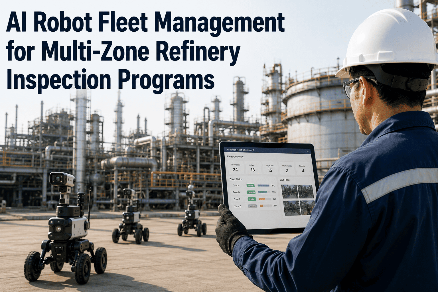 ai-robot-fleet-management-multi-zone-refinery-inspection