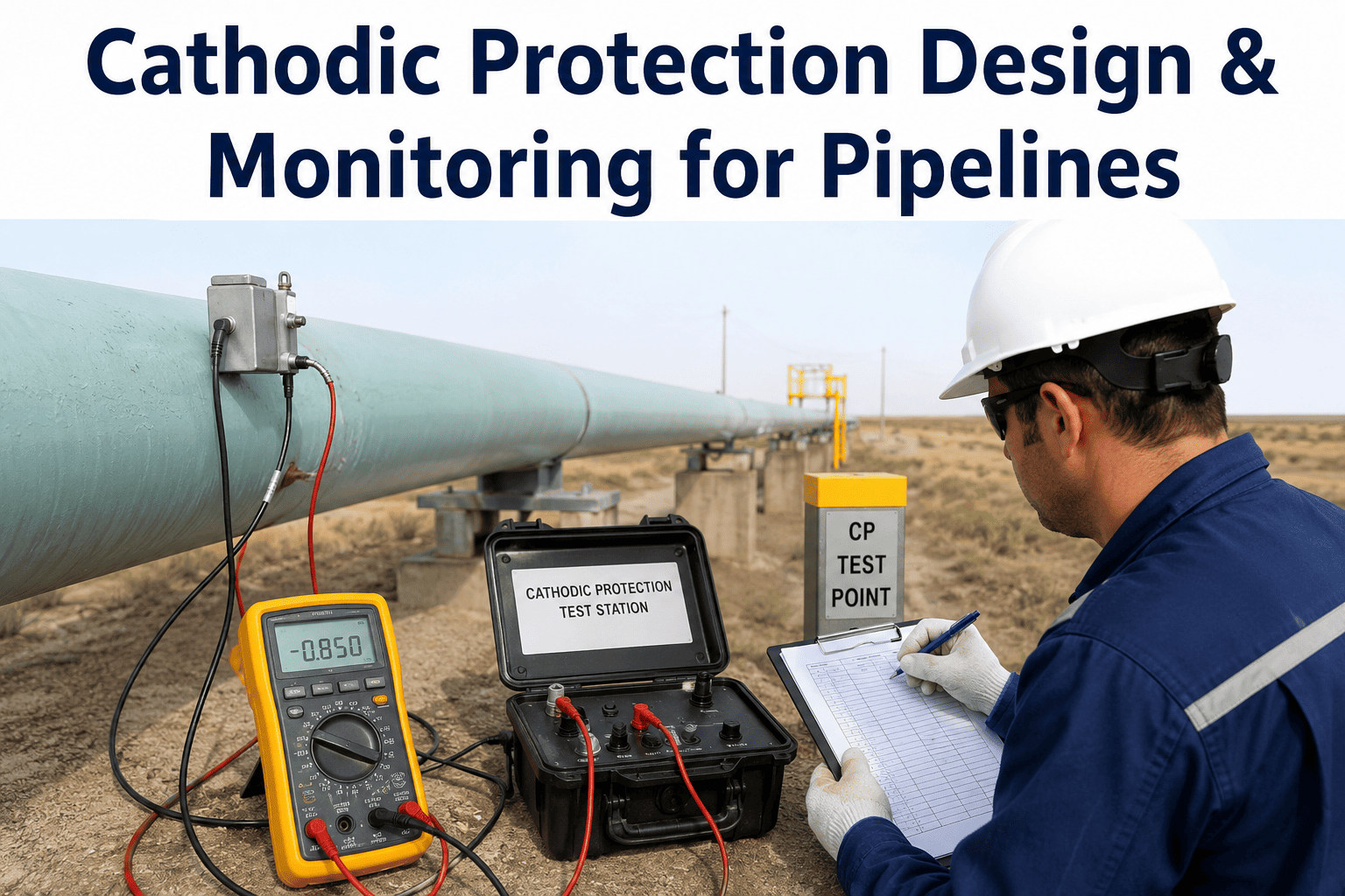 cathodic-protection-design-monitoring-pipeline-systems