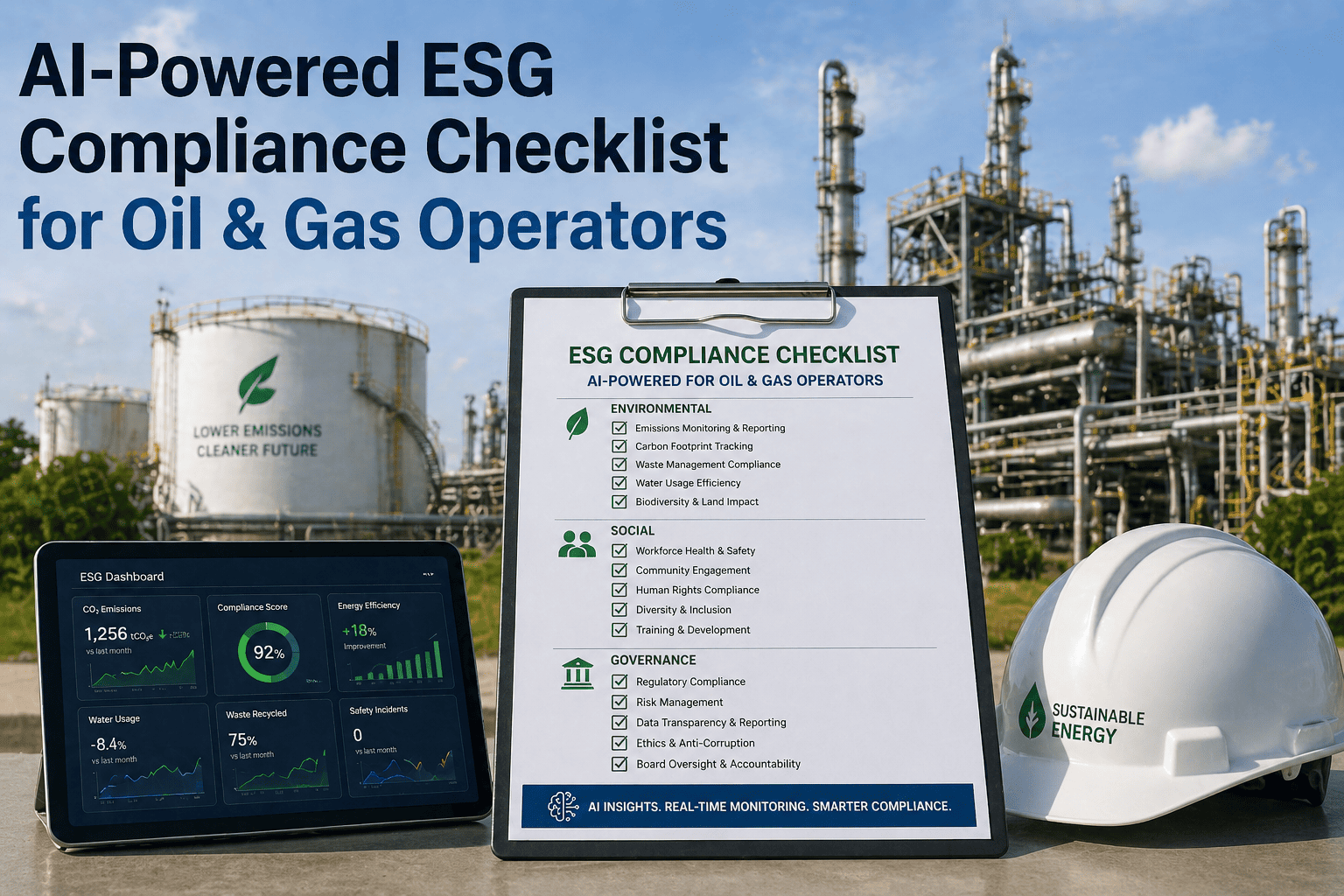 checklist-ai-powered-esg-compliance-for-oil-and-gas-operators
