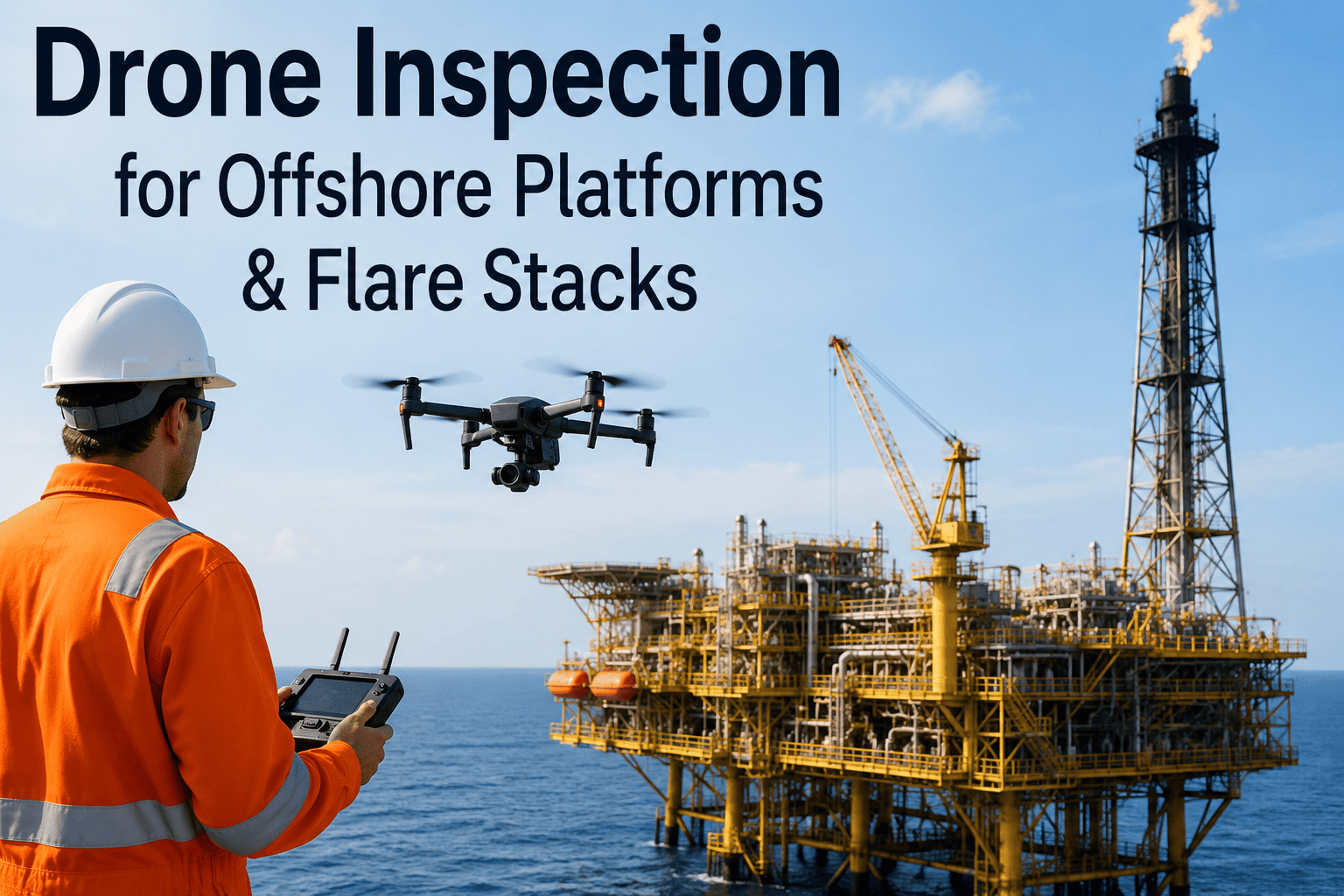 drone-inspection-offshore-platform-flare-stack-tank