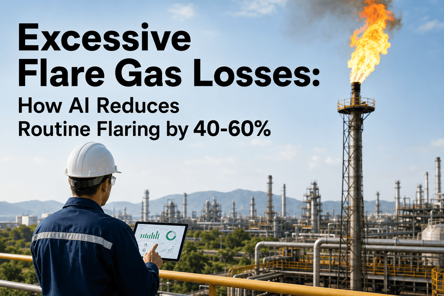 excessive-flare-gas-losses-ai-reduces-routine-flaring-40-60