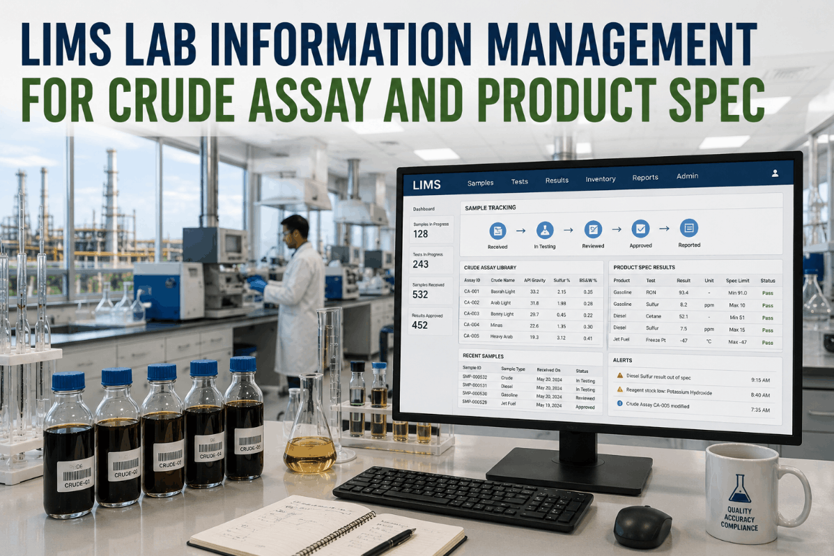 lims-lab-information-management-for-crude-assay-and-product-spec