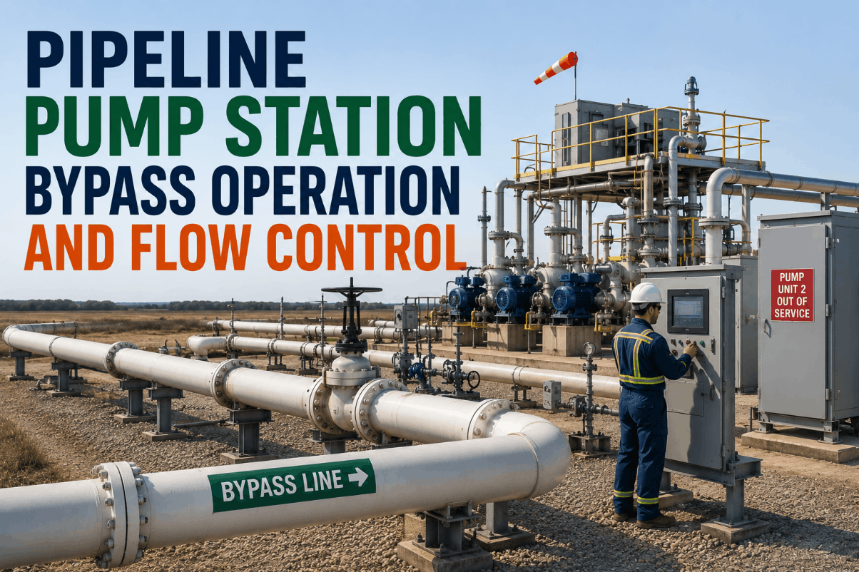 pipeline-pump-station-bypass-operation-and-flow-control