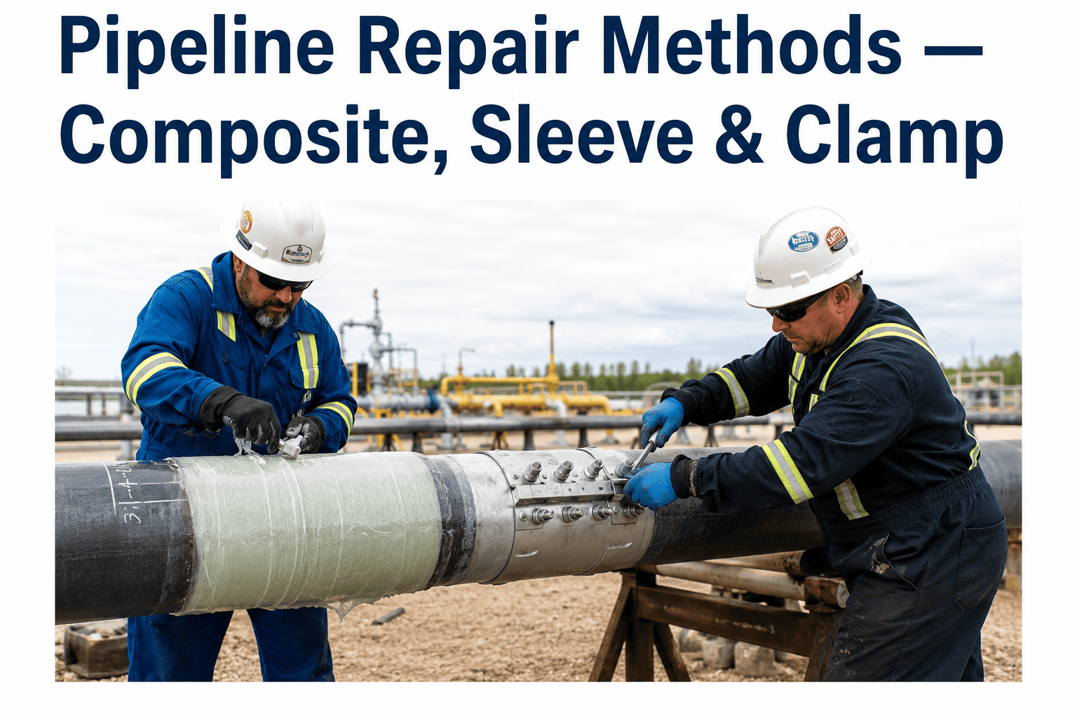 pipeline-repair-methods-composite-sleeve-clamp-welding