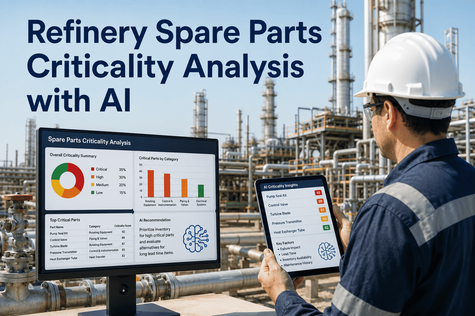 refinery-spare-parts-criticality-analysis-ai