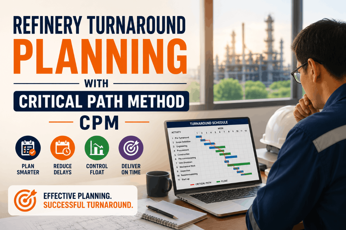 refinery-turnaround-planning-with-critical-path-method-cpm