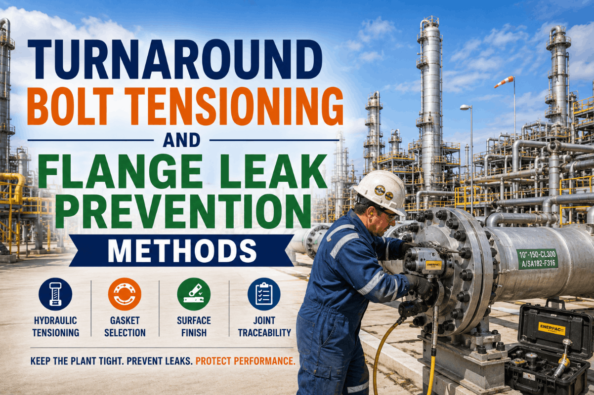 turnaround-bolt-tensioning-and-flange-leak-prevention-methods