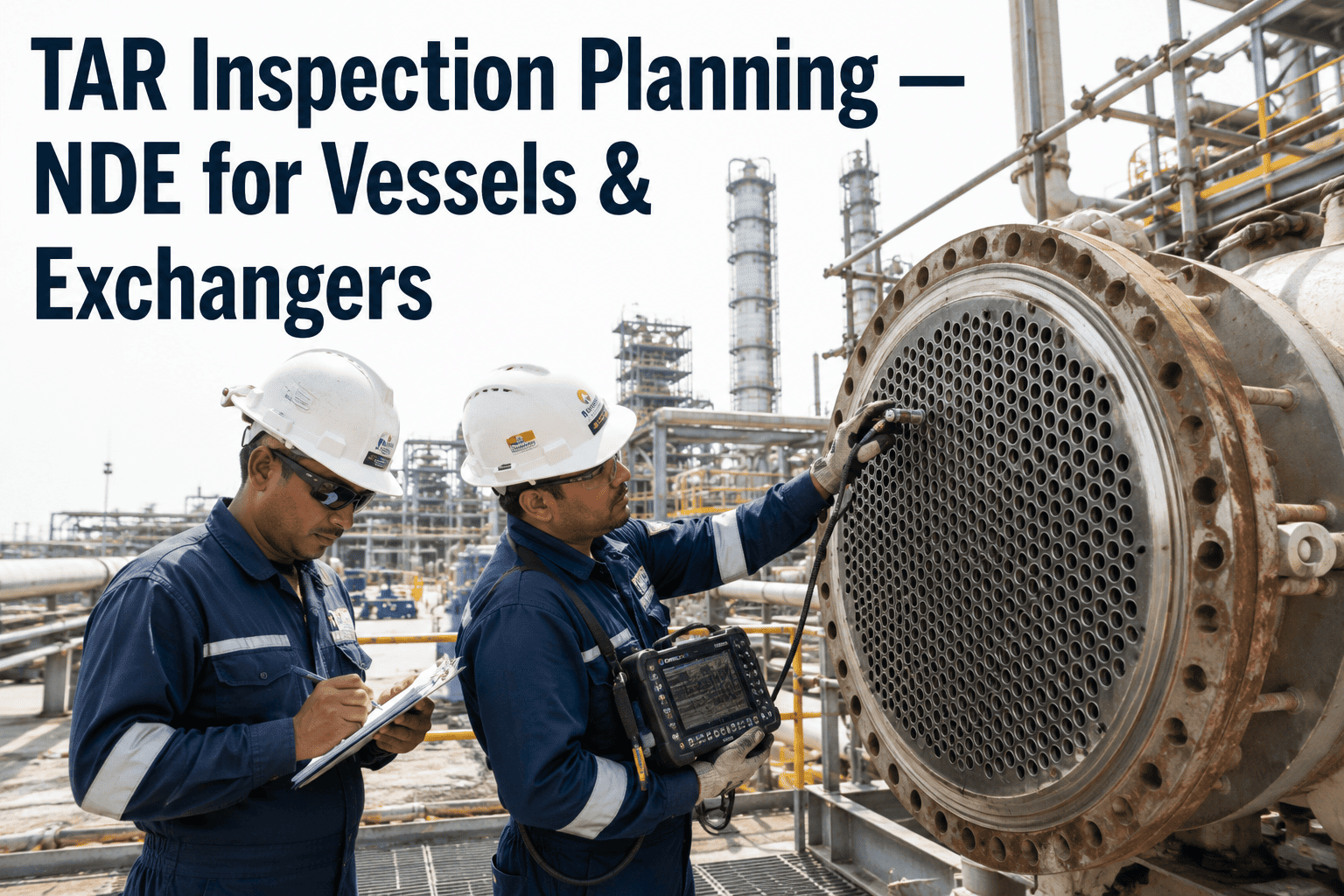 turnaround-inspection-planning-nde-heat-exchanger-vessel