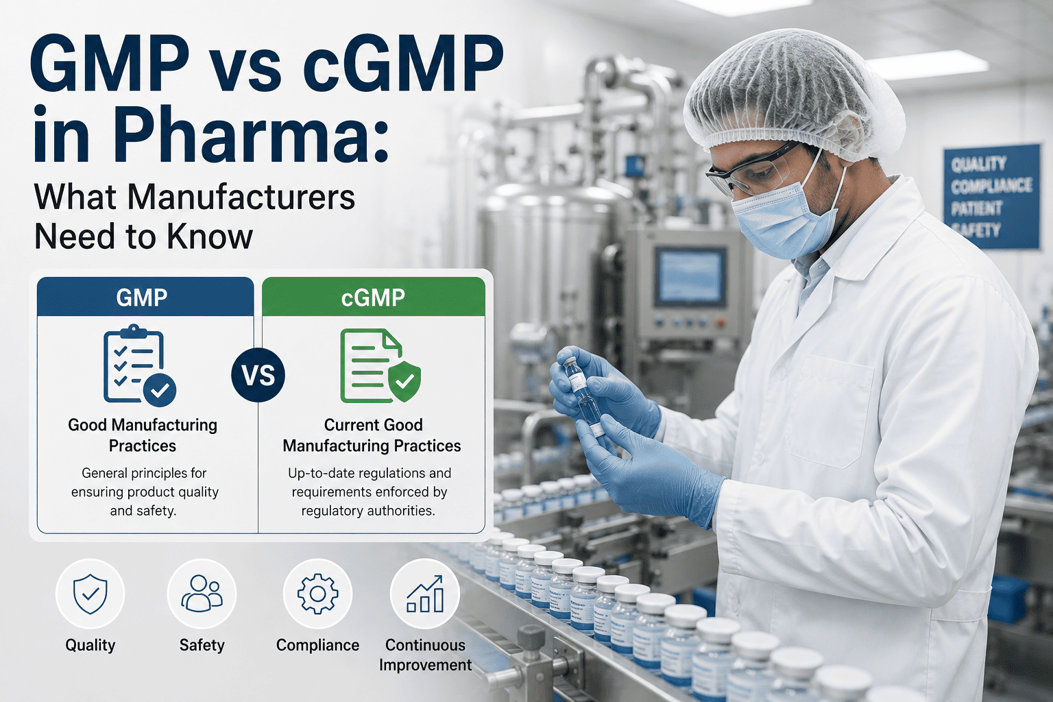 gmp-vs-cgmp-pharmaceutical-manufacturing-guide