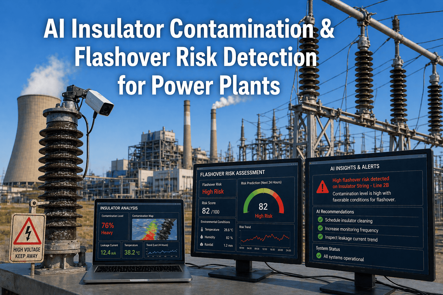 ai-insulator-contamination-flashover-detection-power-plant-switchyard