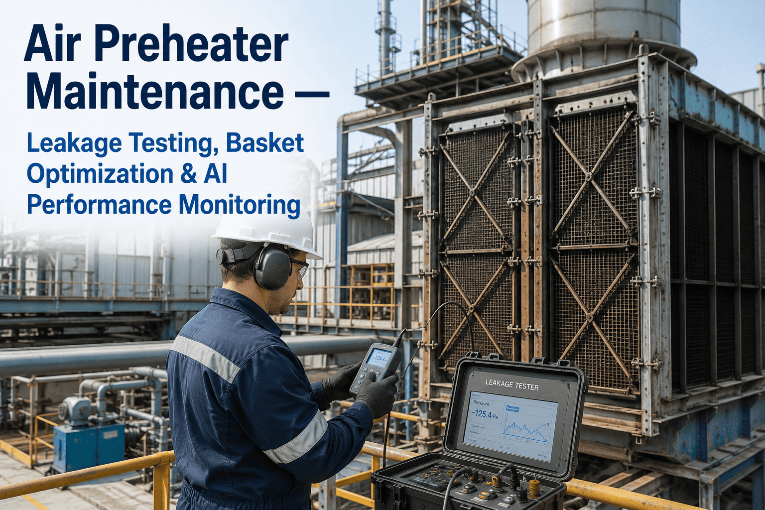 boiler-air-preheater-maintenance-leakage-basket-optimization-ai
