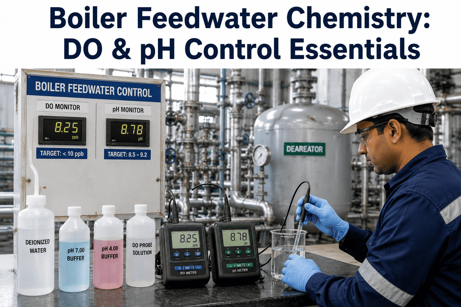 boiler-feedwater-chemistry-dissolved-oxygen-ph-control
